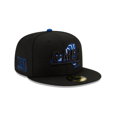 New York Giants Gorra | New Era NFL State Logo Reflect 59fifty Fitted Cap Mexico - Negros